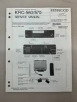 Kenwood KRC-560 570 Original Service Manual Free Shipping. Fixed Price $14.00.