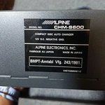 Alpine CHM-S600 Cd Changer Set Of 2 Power Tested Junk No Magazine From Japan. Fixed Price $152.00.