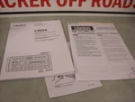 Clarion CMD4 Marine Am/fm Cd Player Owners Manual 3-A-4. Fixed Price $19.95.