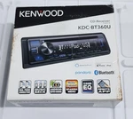 Kenwood KDC-BT360U Single Din Car Stereo Cd Receiver. Fixed Price $110.00.