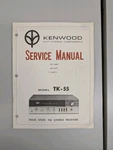 Kenwood Model TK-55 Solid State Fm Stereo Receiver D-5776. Fixed Price $64.95.