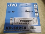 Jvc KD-S6250 Cd Receiver. Fixed Price $73.62.