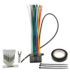 Power Wire Harness For Kenwood KDCMP368BT KDC-MP368BT Kit With Connectors. Fixed Price $10.95.