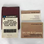 1974 Porsche 911 S/carrera Owners Maintenance Record & Blaupunkt Radio Manuals. Fixed Price $124.99.