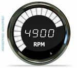 Intellitronix MS9001W Led Digital/bargraph Memory Tachometer 3-3/8" Chrome White. Fixed Price $157.19.