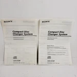 Vintage 1998 Sony CDX-415RF Manual (compact Disc Changer). Fixed Price $19.99.