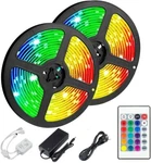 32.8 Ft Rgb 5050 Led Waterproof Color Changing Strip Lights Indoor Outdoor IP65. Fixed Price $13.99.
