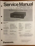 Panasonic CQ-DPX60 CQ-DPX40EUC Cd Car Stereo Original Service Repair Manual. Fixed Price $14.94.