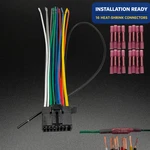 New Wire Harness For Jvc KW-XC410 KWXC410 Car Receiver Kit With Connectors. Fixed Price $10.95.