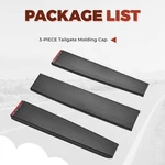 Tailgate Molding Cap Cover Trim Compatible With 2014-2019 Chevy Chevrolet Silve. Fixed Price $63.99.