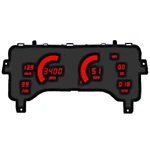 1997-2006 Jeep Tj Digital Gauge Cluster Red Led Intellitronix DP6014 Made Usa. Fixed Price $425.84.