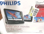 Philips Portable Dvd,cd Road Player 9-INCH Lcd Dual Screens Brand New MP3. Fixed Price $59.99.