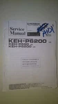 Pioneer KEH-P6200 P590 P5200 Service Manual Original Repair Book Stereo Car. Fixed Price $20.00.