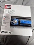 XDM270 Dual MP3/WMA Cd Receiver Faceplate Only. Fixed Price $35.23.