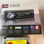 Never Used Open Box Dual DC505IBT Car Cd Receiver With Bluetooth Connectivity.. Fixed Price $45.00.
