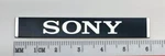 Sony Name Plate Badge Custom Made Aluminum Fits Television. Fixed Price $8.95.