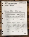 Kenwood KDC-316S KDC-316V -37MR Car Stereo Service Manual *original*. Fixed Price $14.97.