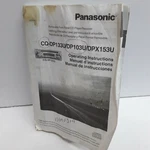 Panasonic CQ-DP133U DP103U DPX153U Owners Manual. Fixed Price $9.99.