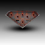 1955-1959 Chevy Truck Analog Gauge Cluster White Faceplate Backlit Orange. Fixed Price $669.90.