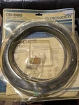 Rare Vtg Nos Car Stereo Pioneer CD-D60 4PIN Fiber Optic Cable Dex M88 P9 Odr Deq. Fixed Price $199.95.