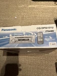 Panasonic CQ-DPX151U Car Audio Cd Player/ Receiver Opened Box. Fixed Price $149.82.
