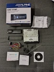 Alpine CDE-177BT Car Stereo Media Receiver Fully Working Great Shape. Fixed Price $399.00.