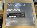 Update:vintage Kenwood KDC-6003 Cd Player. Old School Tested And Working.. Fixed Price $100.00.