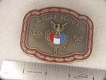 Eagle Scout / Nesa Belt Buckle Red. Fixed Price $20.00.