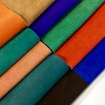 Pig Suede Leather Hide 6-8 Sf 2OZ Soft Velvet 16 Colors Bag Shoe Lining Craft. Fixed Price $20.00.