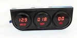 Intellitronix 3-GAUGE Led Digital Panel Voltmeter, Water Temp, Oil Pressure. Fixed Price $156.88.