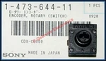 Genuine Sony Rotary Encoder For XR-C900RDS, CDXC6000 P/n 1-473-644-11. Fixed Price $5.95.
