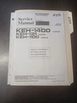 Pioneer Keh- 1400,1311,1100 Service Manual Original Repair Book Cassette Am/fm. Fixed Price $49.99.