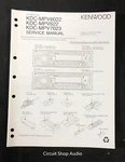 Original Kenwood KDC-MPV6022, MPV622, MPV7023 Cd Receiver Service Manual. Fixed Price $12.95.
