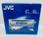 Jvc KD-G110 Car Stereo Am/fm Radio Cd Player With Detachable Face Nos. Fixed Price $299.99.