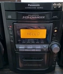Panasonic SA-PM12 5 Disc Cd Changer Stereo System Cassette Radio Bi-amp Tested. Fixed Price $91.67.