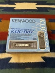 Kenwood KDC-316V Car Audio Japan Cd Receiver 45 Watts Channels. Fixed Price $59.00.