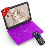 Tenker Portable Dvd Player 5-HOUR Rechargeable 14" Swivel Screen Road Vedio. Fixed Price $79.79.