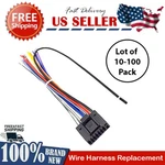 Wholesale Lot Of 10-100PC Wire Harness Replacement For Jvc Car Radio 16-PIN. Fixed Price $54.95.