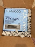 New Sealed Kenwood KDC-316S Car Cd Receiver 45WX4 Stereo W/ Faceplate Case. Fixed Price $119.75.