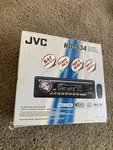 Jvc Kd S34 Cd Player In Dash Receiver New Old Stock Nos Unused. Fixed Price $149.95.