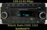 Chrysler Dodge Jeep Am/fm Radio CD/MP3, Aux-in, P05091195AA, Can-ils 83.333 Kbps. Fixed Price $149.95.