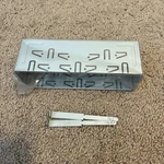 New Kenwood Mounting Sleeve Cage For Standard Single Din Radio With Removal Key. Fixed Price $12.95.