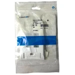 Commscope Single-gang 4-PORT Network Faceplates Alpine White US87 Lot Of 26. Fixed Price $66.50.
