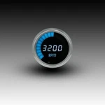 Led Digital Bargraph Memory Tachometer - Chrome Bezel Blue. Fixed Price $134.81.