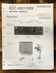Kenwood KDC-5001 KDC-5002 Car Radio Service Manual *original*. Fixed Price $9.97.