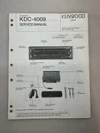 Kenwood KDC-4009 Original Service Manual Free Shipping. Fixed Price $14.00.