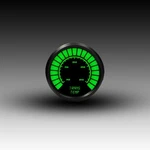 Intellitronix Green Led Analog Transmission Temp Gauge - Black / Bezel. Fixed Price $104.97.