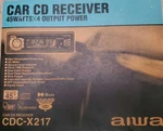 Aiwa CDC-X217YU Stereo Car Receiver Warning-doesn't Include Wiring Harness. Fixed Price $65.00.