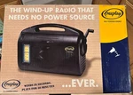 Vtg. Baygen Freeplay Wind-up Radio Self Powered Energy Am/fm/shortwave Open Box. Fixed Price $35.00.