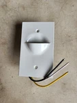 *nos* Cooper Lighting Msn White Faceplate. Fixed Price $79.00.